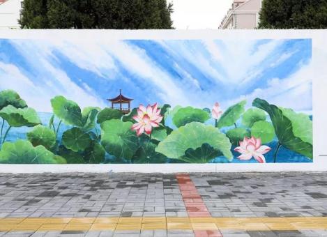 咸丰墙绘施工材料制作工艺说明