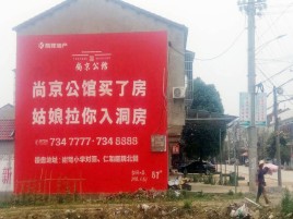咸丰墙体广告在乡镇、农村市场的媒体优势