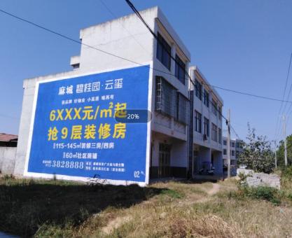 如何策划咸丰墙体广告的投放？