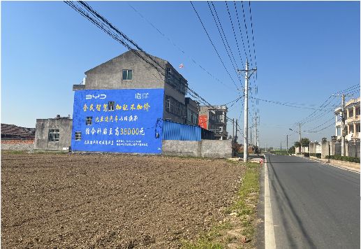 咸丰墙体广告用的是什么漆？