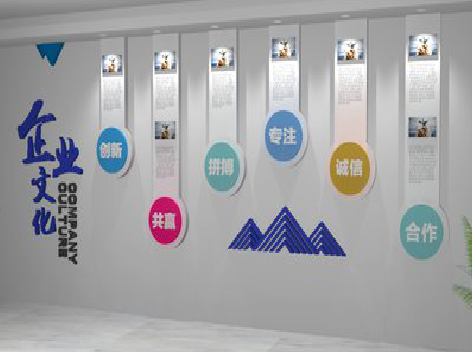 咸丰企业文化墙需要传递什么办公文化？